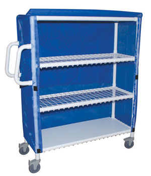 MJM 345T-3C Linen Cart